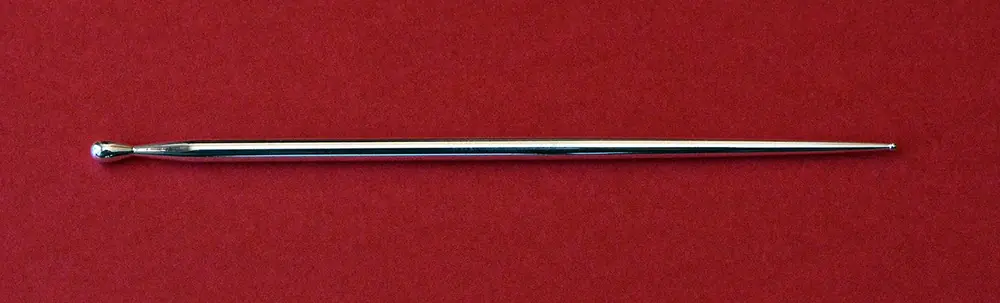 Teishin Drop Ø 3 mm · 100 mm, handmade by Xavier Domènech